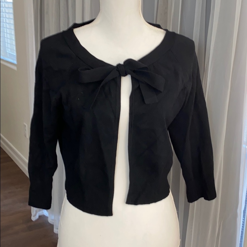 Evie black cardigan